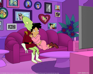 Illustration for article titled Secrets of Futurama's new season: who's dead, who's in love, and who's robosexual